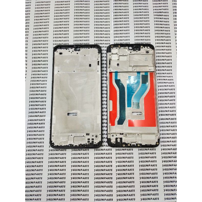 FRAME BEZZEL TULANG TENGAH DUDUKAN LCD SAMSUNG GALAXY A10S A107 ORIGINAL