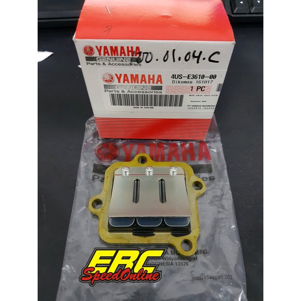 RUMAH MEMBRAN FIZR ORIGINAL YAMAHA - REED VALVE ASSY FIZR RACING ORIGINAL ORI