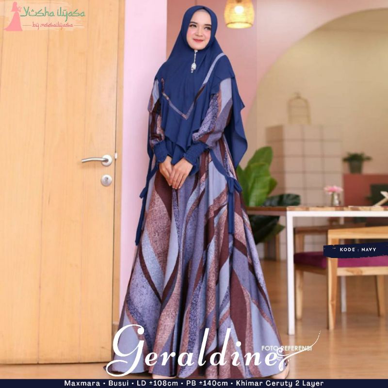 GERALDINE SET SYAR'I BY YUSHA ILYASA