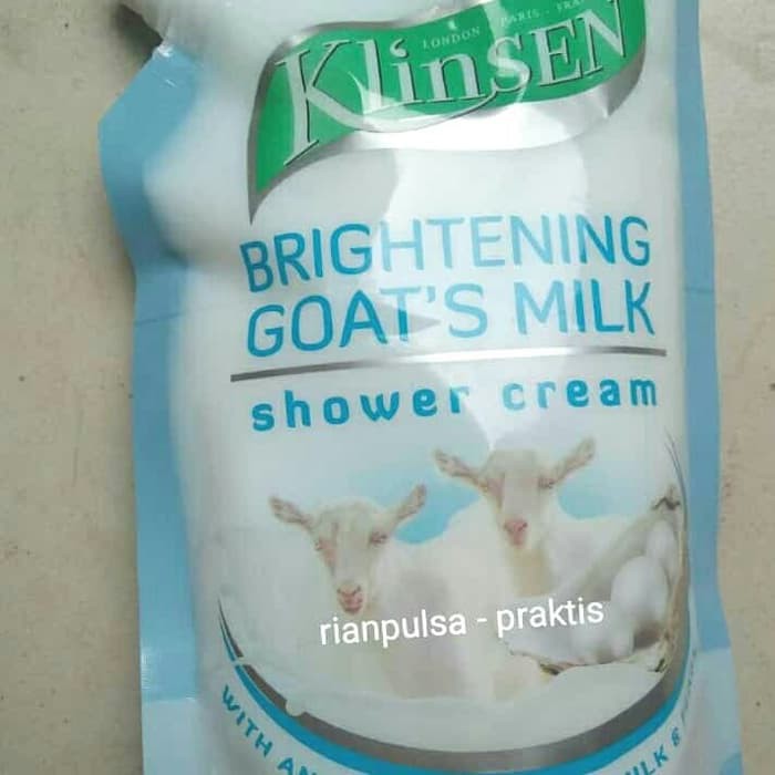 KLINSEN Sabun Pemutih Susu Kambing Brightening Goats Milk Perawatan