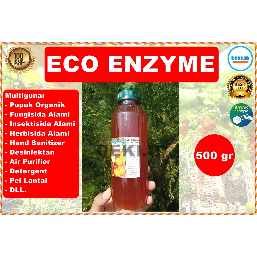 ECO ENZYME EE MULTIGUNA ORGANIK ENZYM ORGANIC ENZIM