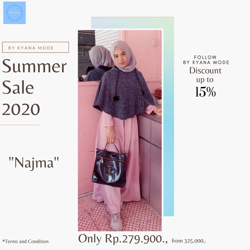 Gamis Muslimah By Kyana Mode