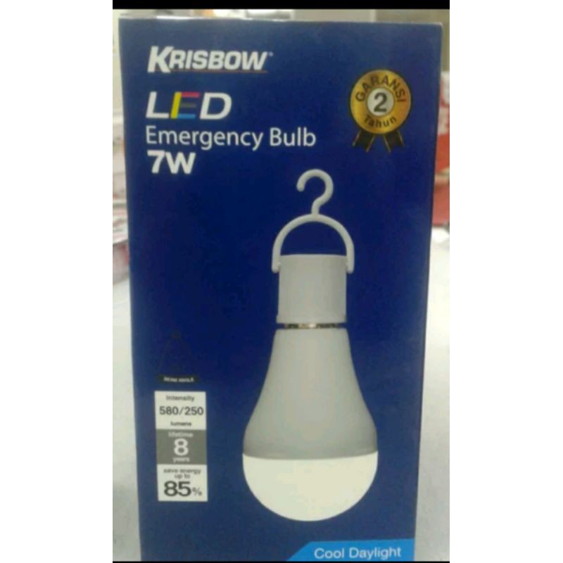 krisbow LED Emergency bulb 7 watt