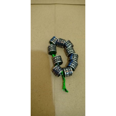 10 biji Ring Merpati Baja Timbul