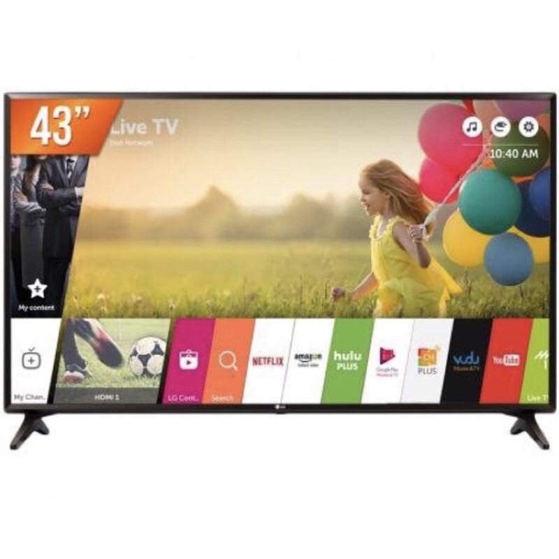 smart tv LG 43 inch FHD HDMI WIFI USB LM5750