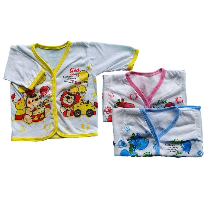 Baju Bayi Lengan Panjang (12pcs)