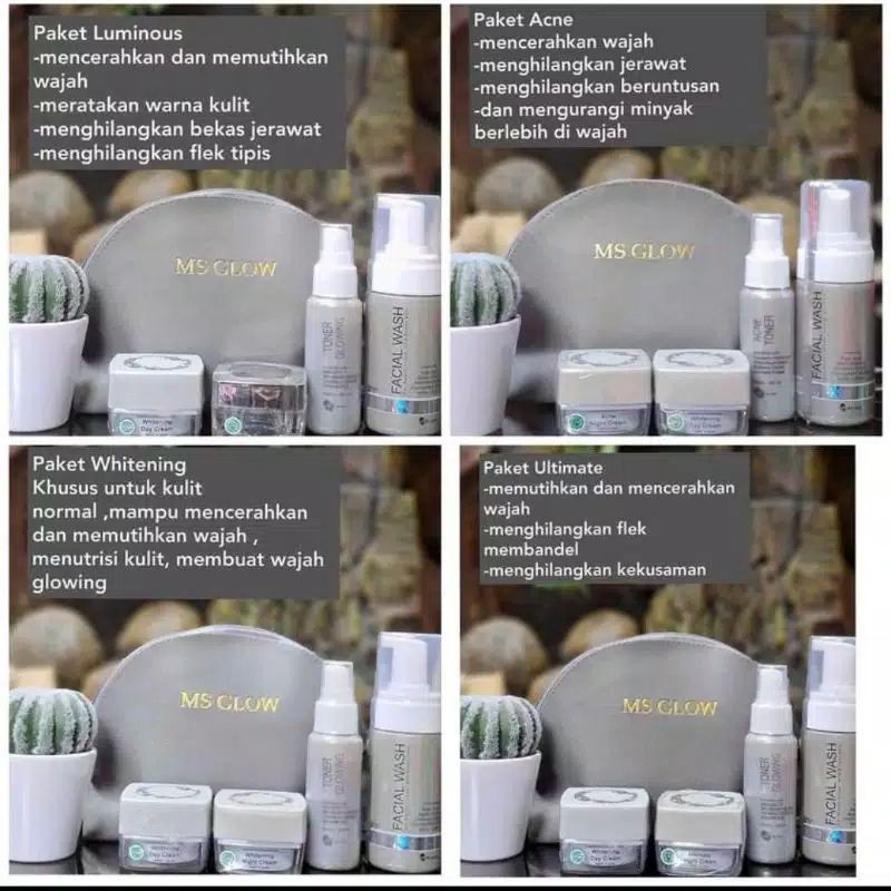MS GLOW 1 PAKET