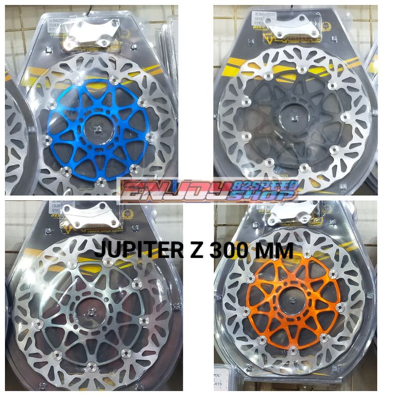 Disc Brake Piringan Cakram Depan Tracktion jfk Floating Titanium uk 300 mm Jupiter Z lama vega Lama Fizr sama kualitas ktc psm