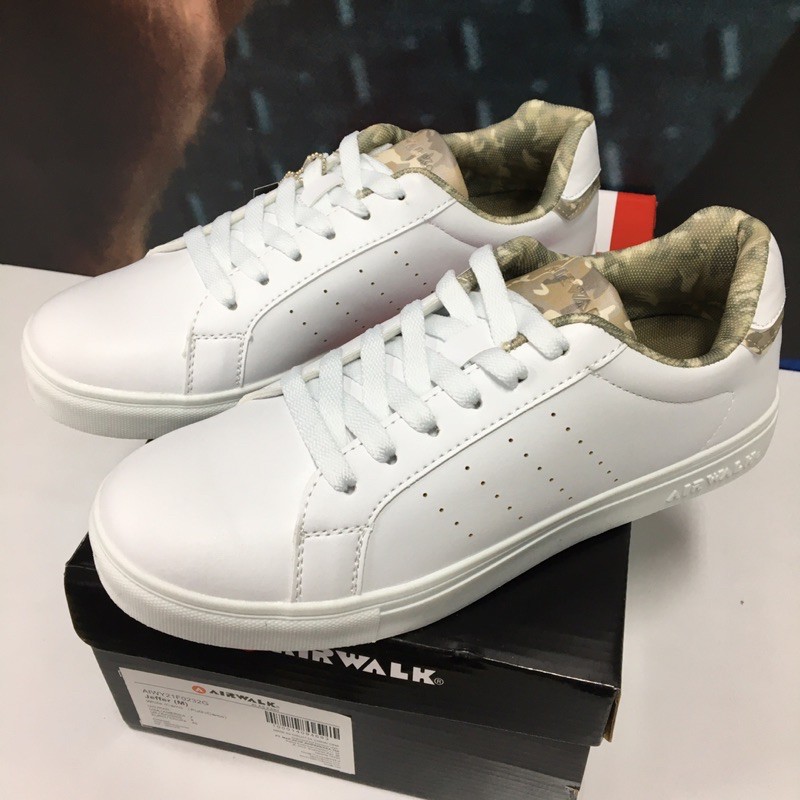 SEPATU CASUAL AIRWALK ORIGINAL JEFFER WHITE/PUTIH (AIWY21F0232G)
