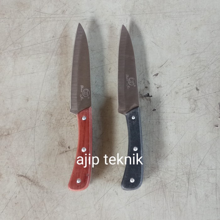 pisau dianjin kecil gagang plastik