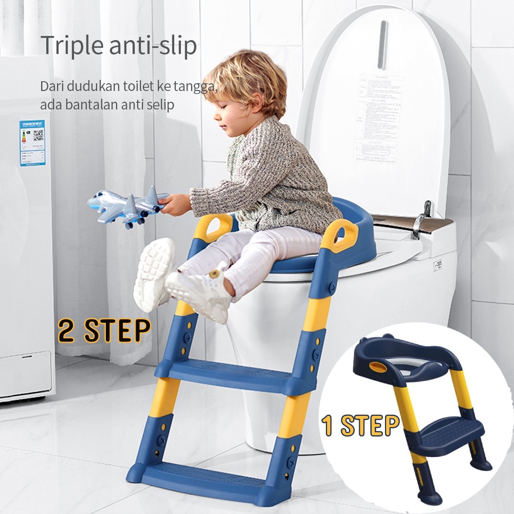 Toilet Training Anak Potty Chair Kids Tangga Kloset Duduk