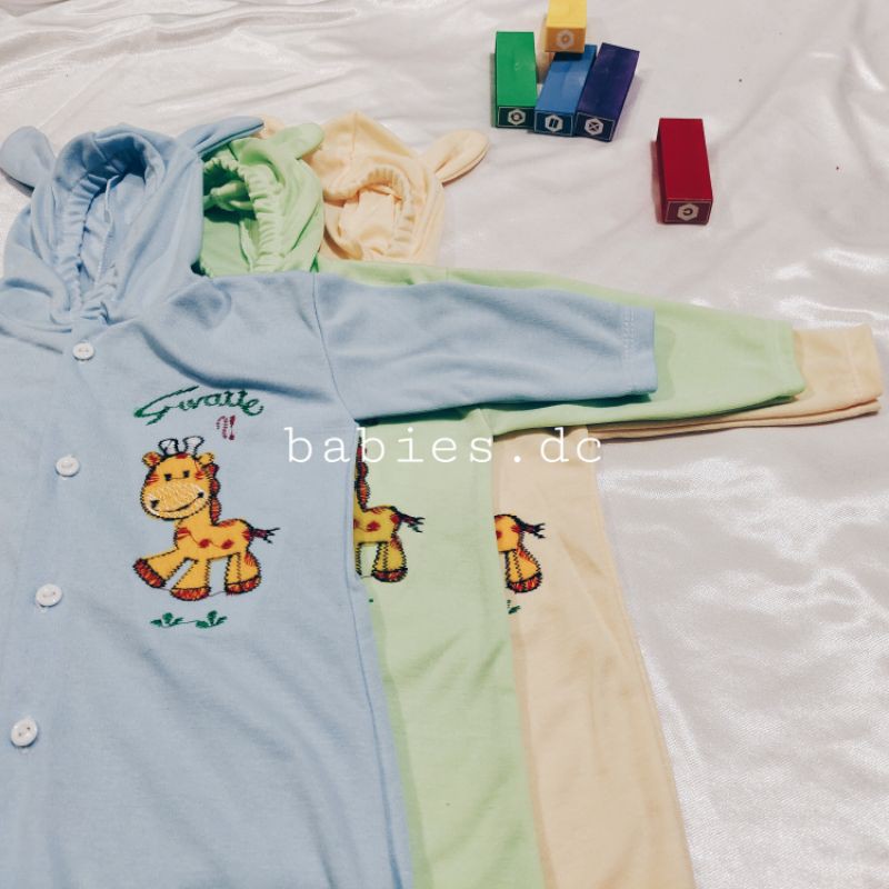 JUMPER BAYI BORDIR LUCU MURAH LEMBUT PREMIUM-1