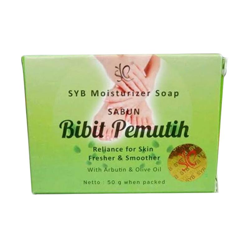 [COD] SYB Sabun Bibit Pemutih dengan Kandungan Arbutin &amp; Olive Oil AMPUH Memutihkan Kulit dalam 10 Hari 100% ORIGINAL BPOM 50 Gram