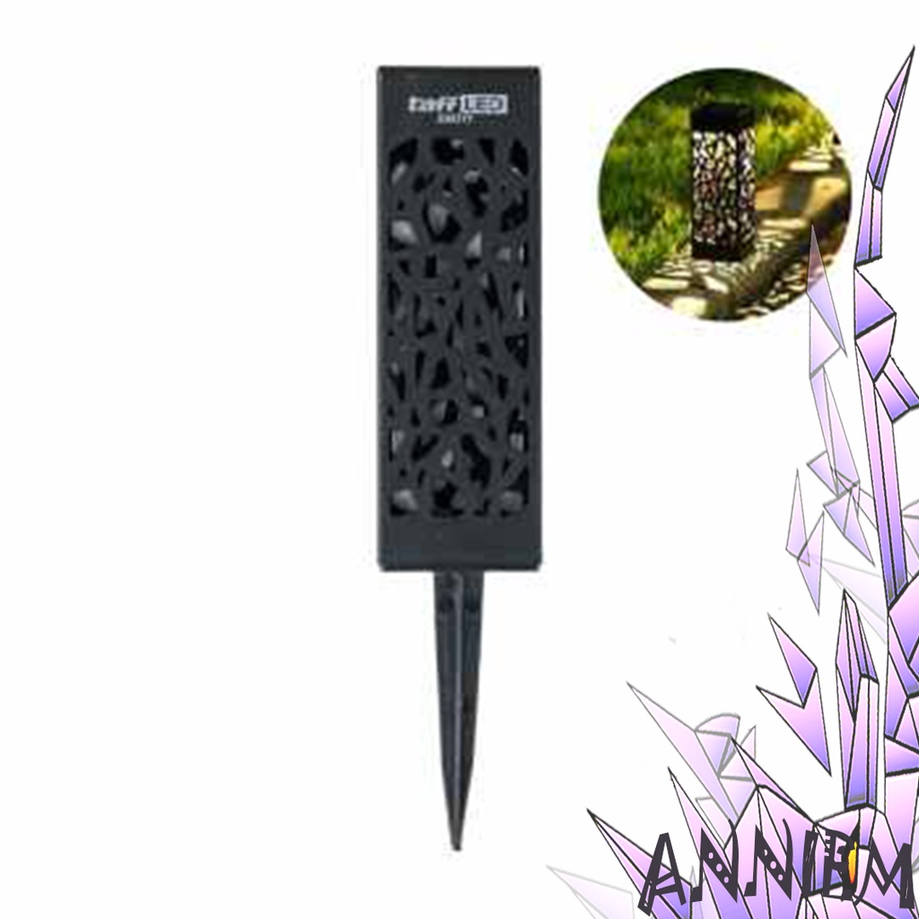 Lampu Taman Solar Panel Garden Ground Outdoor Plug Warm Light Dekorasi Pekarangan Rumah Taman Cafe G