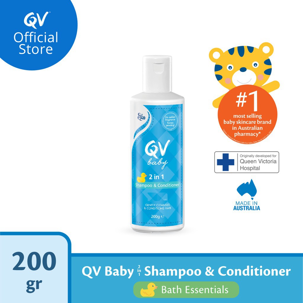 QV Baby 2n1 Shampoo &amp; Conditioner 200g