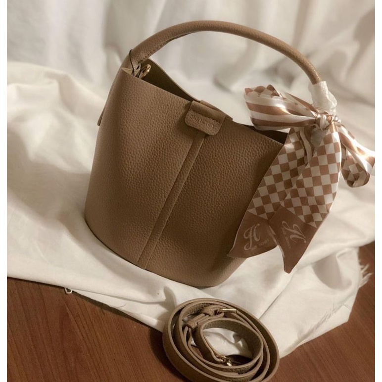 Free Pouch Ivanka Bucket Bag Jims Honey Tas Selempang Wanita Import