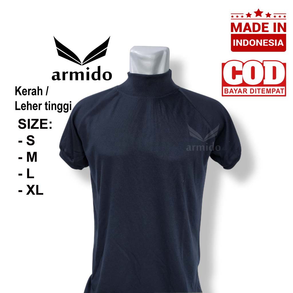 KAOS SECURITY KAOS SATPAM TERBARU KERAH TINGGI KERAH PANJANG