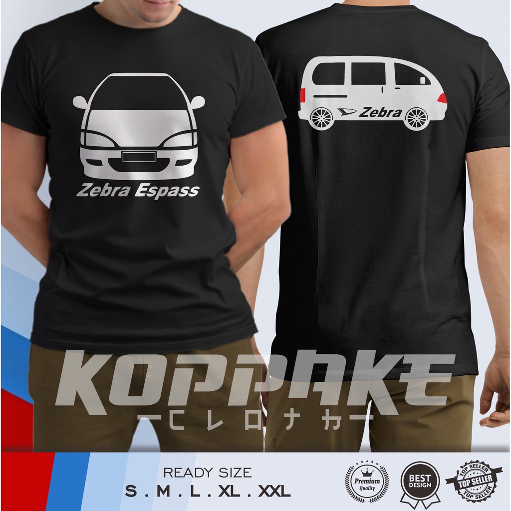 Kaos Mobil Daihatsu Zebra Espass DB Baju Otomotif