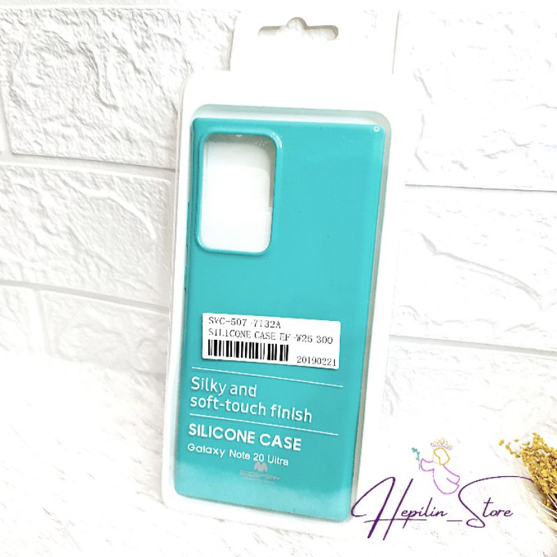 Silicone Case Samsung Galaxy Note 20 Ultra / Case silikon note 20 ultra GOOSPERY ORIGINAL 100%