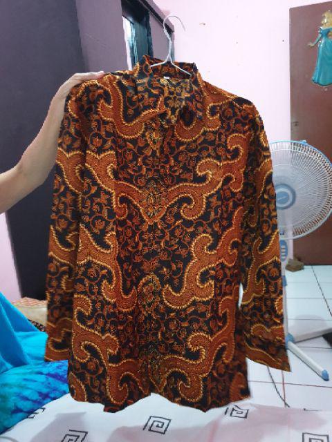Aljazvian Batik Kbp  Kemeja Batik Panjang