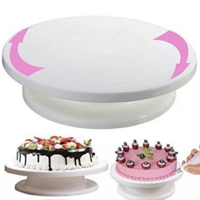 Meja Putar Kue / Meja Putar Menghis Kue / Cake Turntable