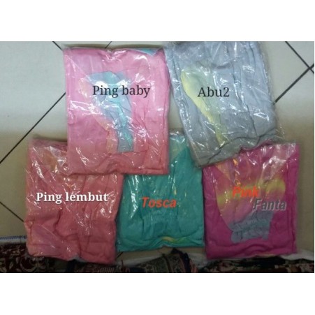 Mukena bali pelangi alesya