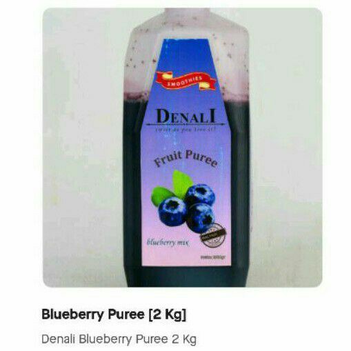 

Denali Blueberry Puree 2 kg *HN