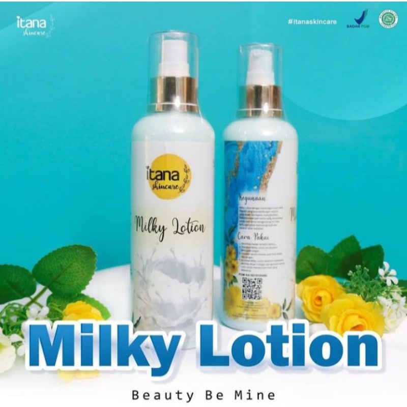 ITANA MILKY LOTION HANDBODY HALAL BPOM ASLI BEST SELLER