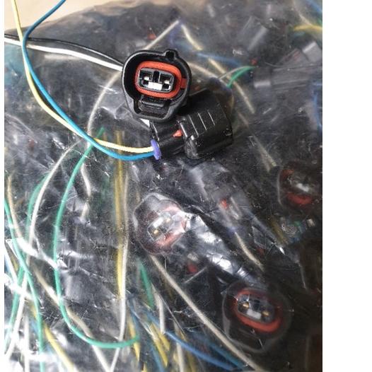 soket socket konektor fiting lampu senja kota sen reting pin 2 kabel original toyota avanza corolla 
