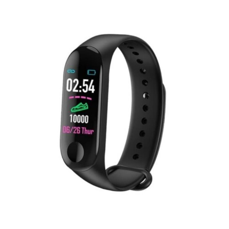SMARTBAND M3 MI3 JAM TANGAN SMARTBAND FITNESS TRACKER - HITAM