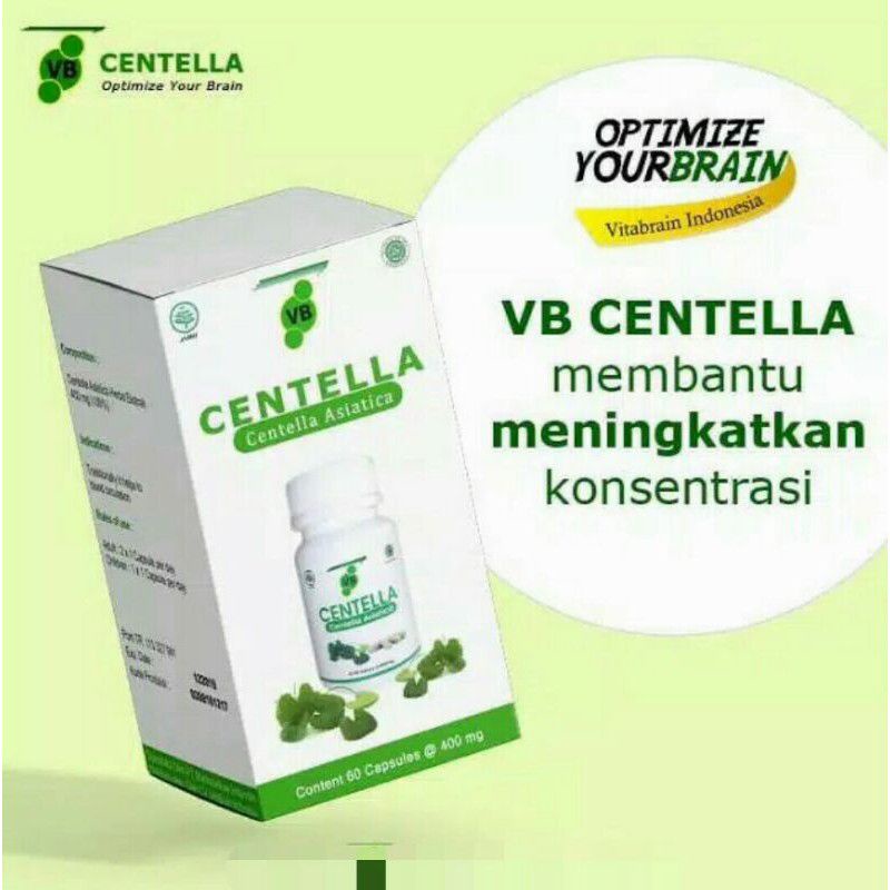 Vitabrain VB Centella | Vitamin Otak Untuk Anak Dewasa Remaja