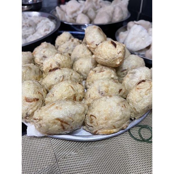 

PAKET PEMPEK TAHU isi 20- asli ikan tenggiri