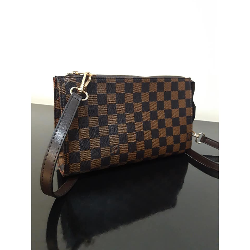 tas wanita tas import tas selempang LV  MINI  CLUTCH LV  