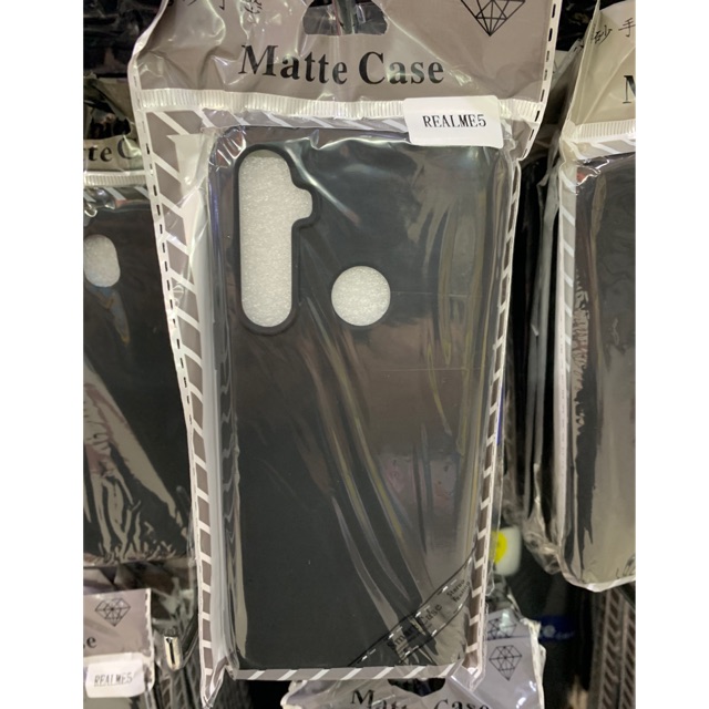 SOFT CASE ANTI CRACK MATTE CASE SILIKON REALME 5 REALME 5i, REALME C3