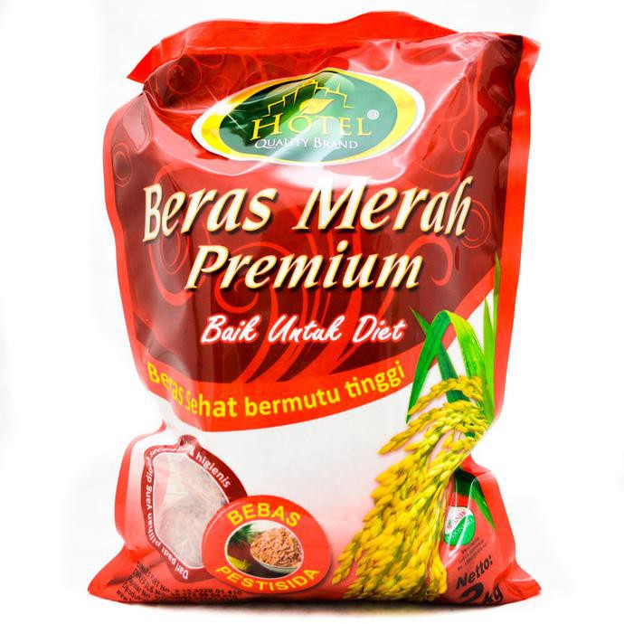 

BERAS- BERAS MERAH ORGANIK 2 KG -UNGGULAN.