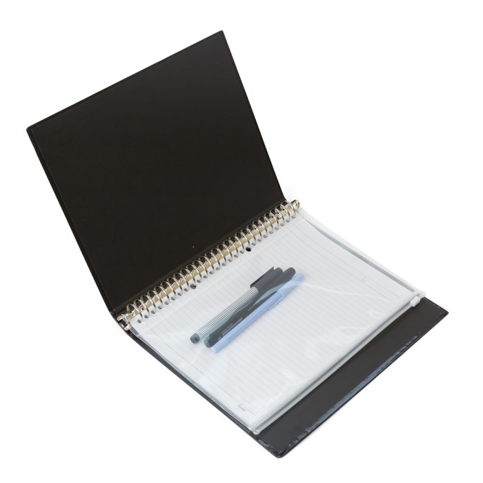 

ORGANIZER-DOCUMENT- BANTEX ZIPPER POCKET FOR MUTIRING BINDER B5 26 HOLES #8073 08 -DOCUMENT-