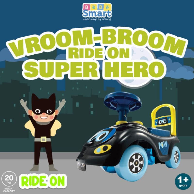 Bebe Smart Vroom Broom Ride On 801