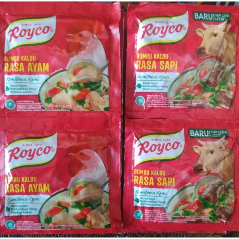

ROYCO kaldu sapi kaldu ayam / Royco renceng renteng sachet