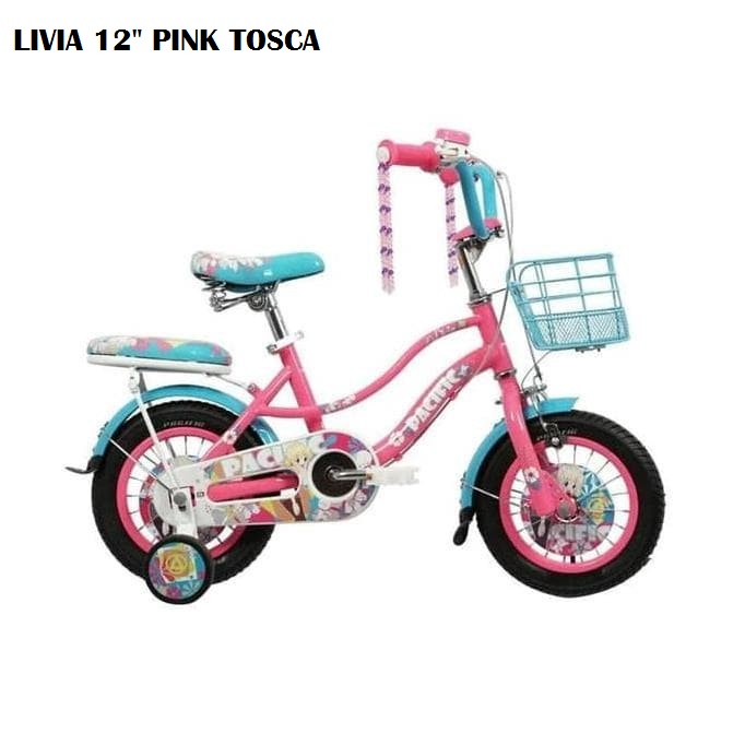 Sepeda Mini Anak Perempuan  Pacific Livia 12 16 18 Inch Garansi SNI-1