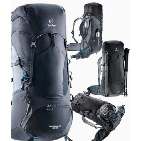 TAS GUNUNG CARRIER DEUTER AIR CONTACT LITE 50  10 ORIGINAL BERKUALITAS