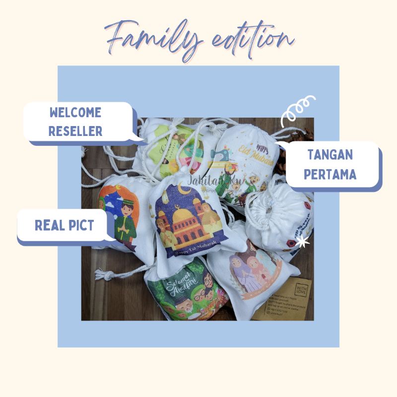 

READY STOK !!! POUCH LEBARAN PART 3 / KANTONG LEBARAN / ANGPAO LEBARAN / TAS LEBARAN