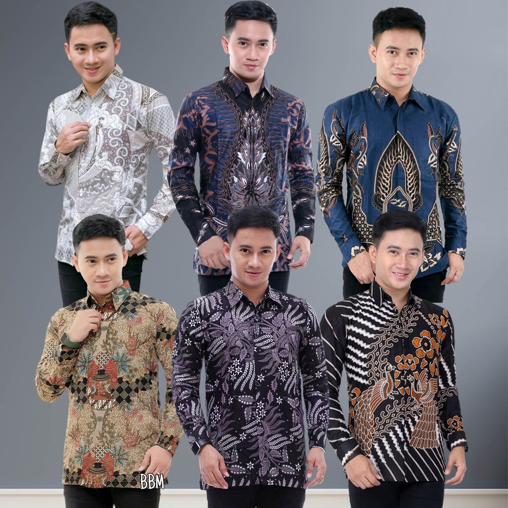 emeja batik pria lengan panjang original bima sakti / baju kemeja lengan panjang pria motif batik / baju kemeja batik pria dewasa lengan panjang / baju kemeja pria lengan panjang batik / baju batik kemeja lengan panjang / bisa cod / bayar ditempat