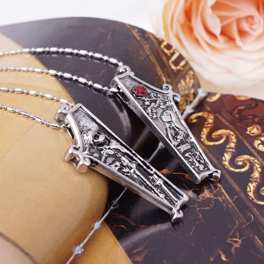 R-flower Kalung Trick Horror Jewelry Liontin Rantai