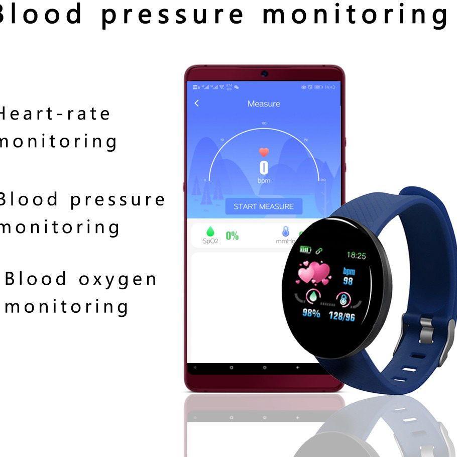 [KNJ] DENNOS D18 SmartWatch jam tangan pintar Olahraga Tahan Air Pria dan Wanita Bluetooth Digital J