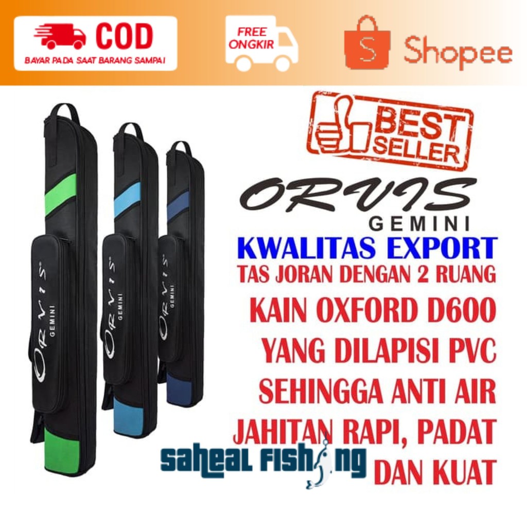 Tas Pancing Tegek Original Orvis - Tas Joran Tegek