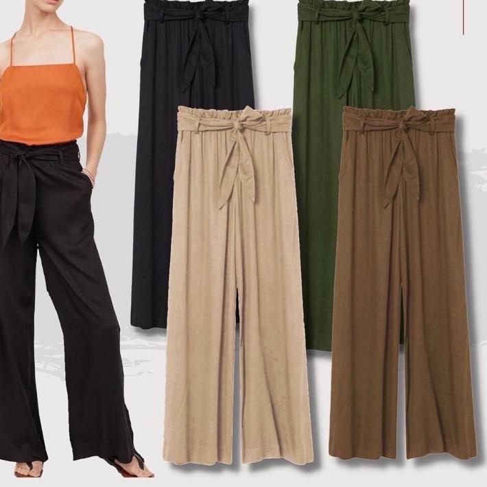 HM cullotes with tie waist