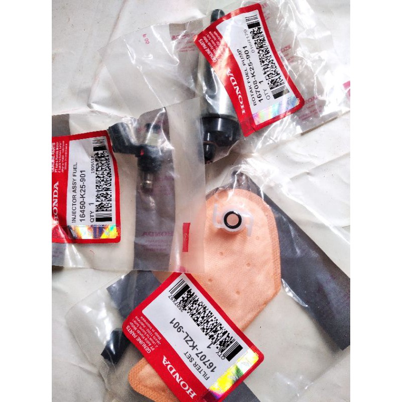 Rotak dinamo+injektor beat fi 2013 2020  dan saringan ori k25