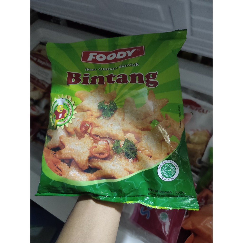 minaku foody bintang (tempura) 500 gram