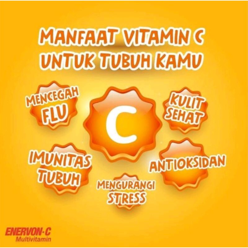 Enervon-C Botol 30 Tablet Multivitamin Tubuh