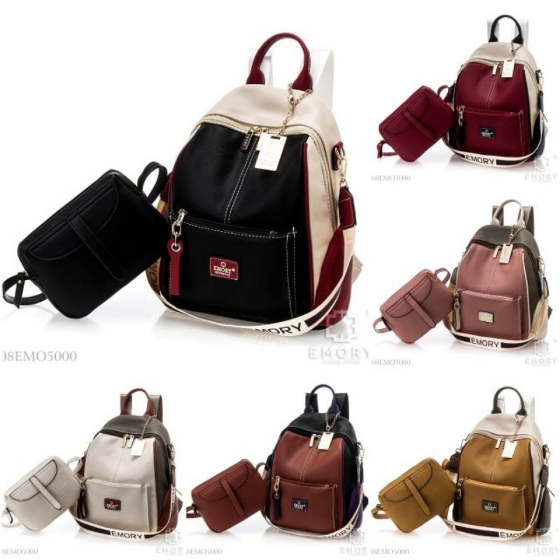 Tas Wanita EMORY Myarna series 08EMO5000 ransel terdiri dari enam warna